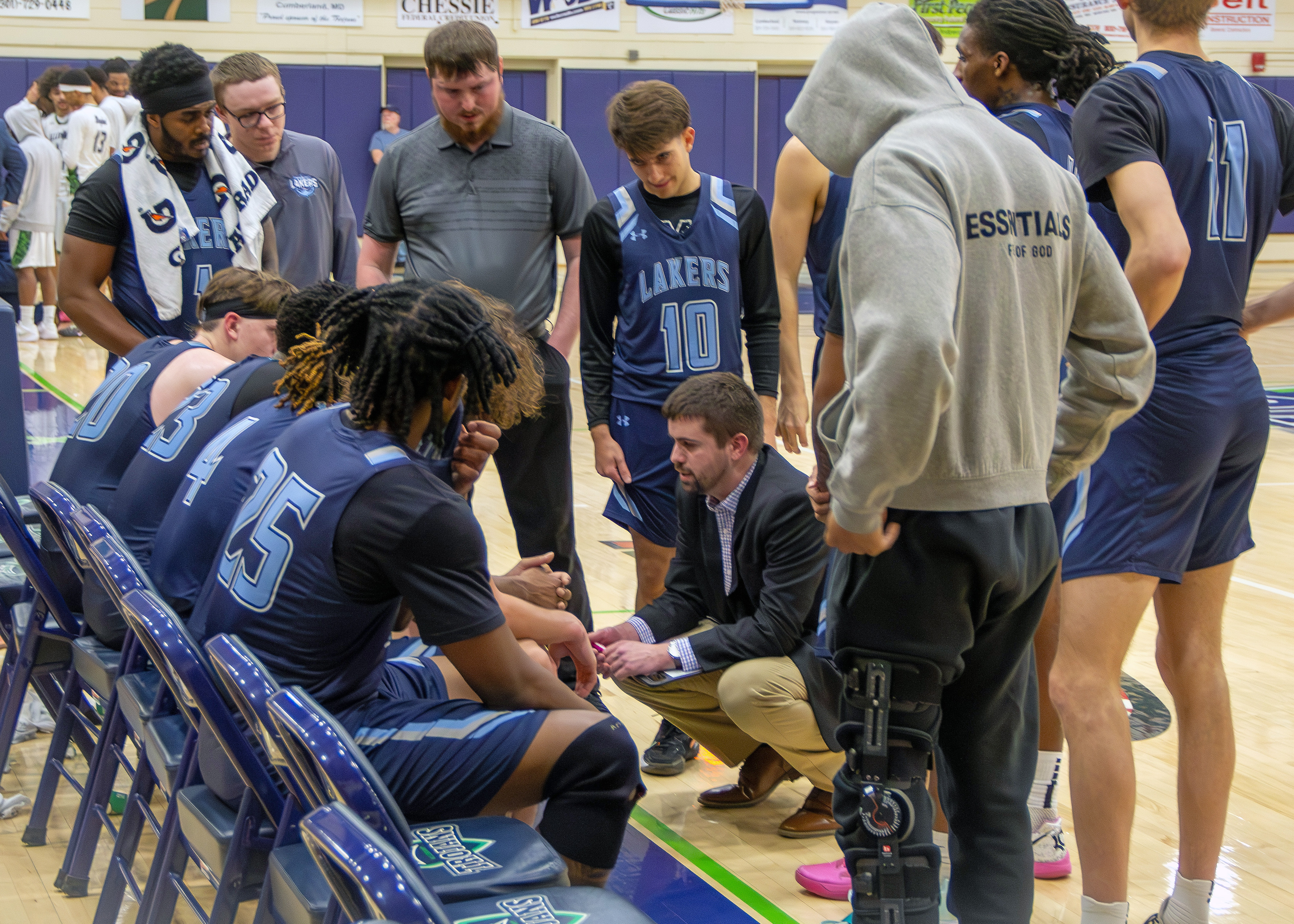Action shut, GC huddle around Coach